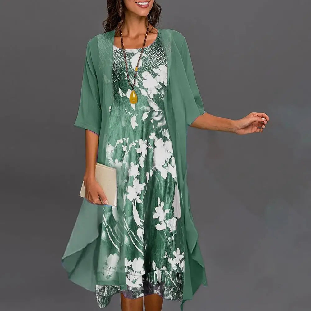 Karolína | Rochie elegantă cu flori