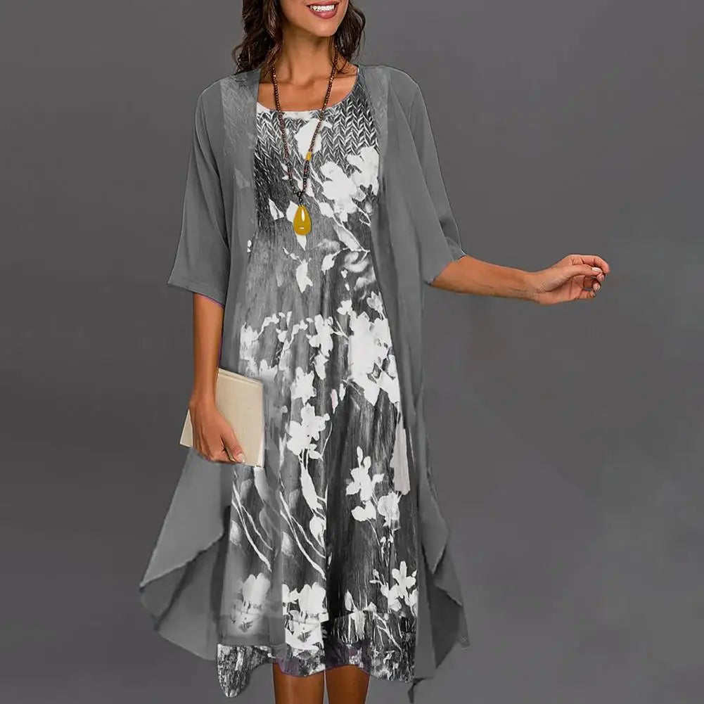 Karolína | Rochie elegantă cu flori