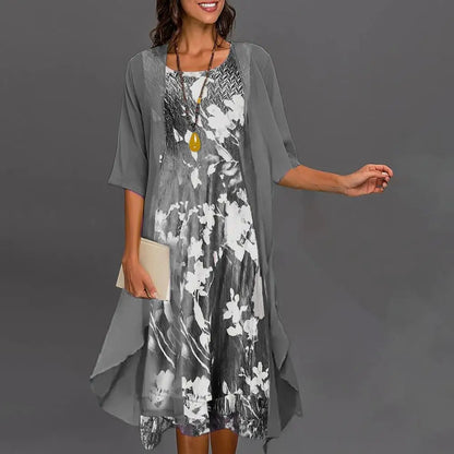 Karolína | Rochie elegantă cu flori