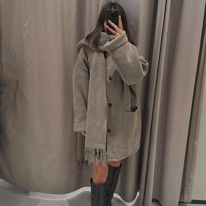 Lunira București™ | Mantou Chic Alina
