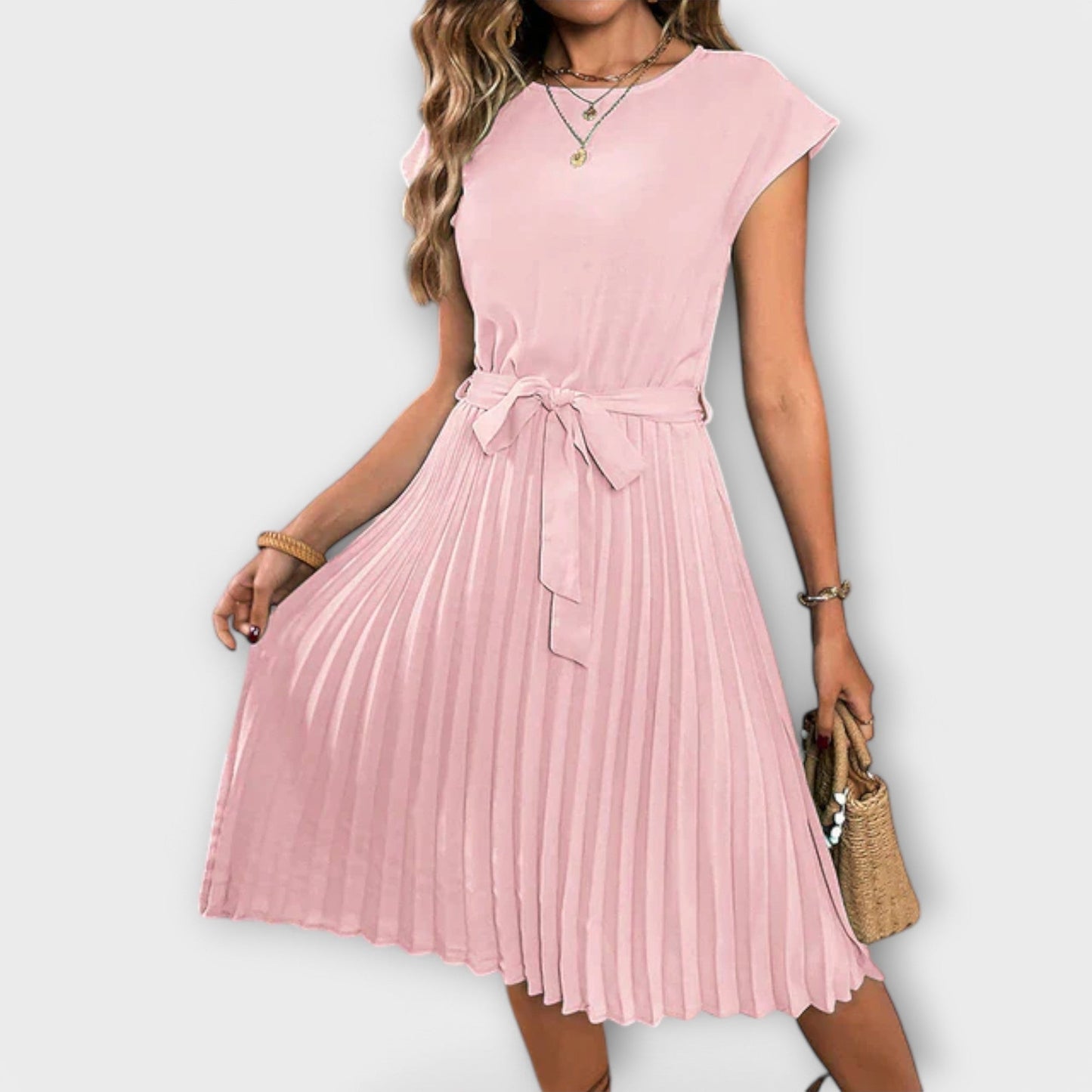 Claire – Rochie Plisată Casual