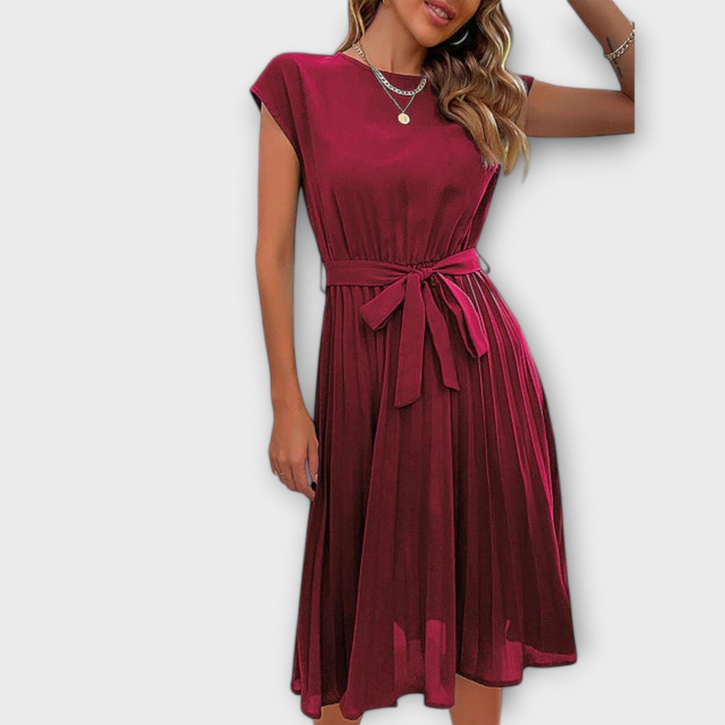 Claire – Rochie Plisată Casual