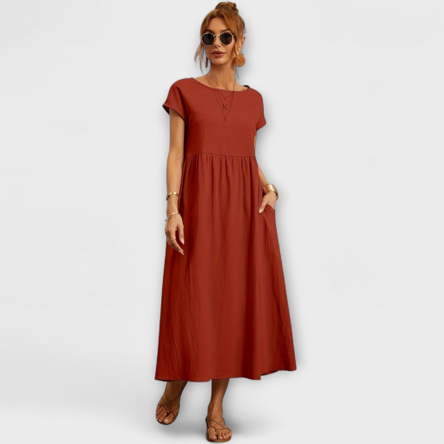 Magnolia – Rochie feminină elegantă cu farmec atemporal