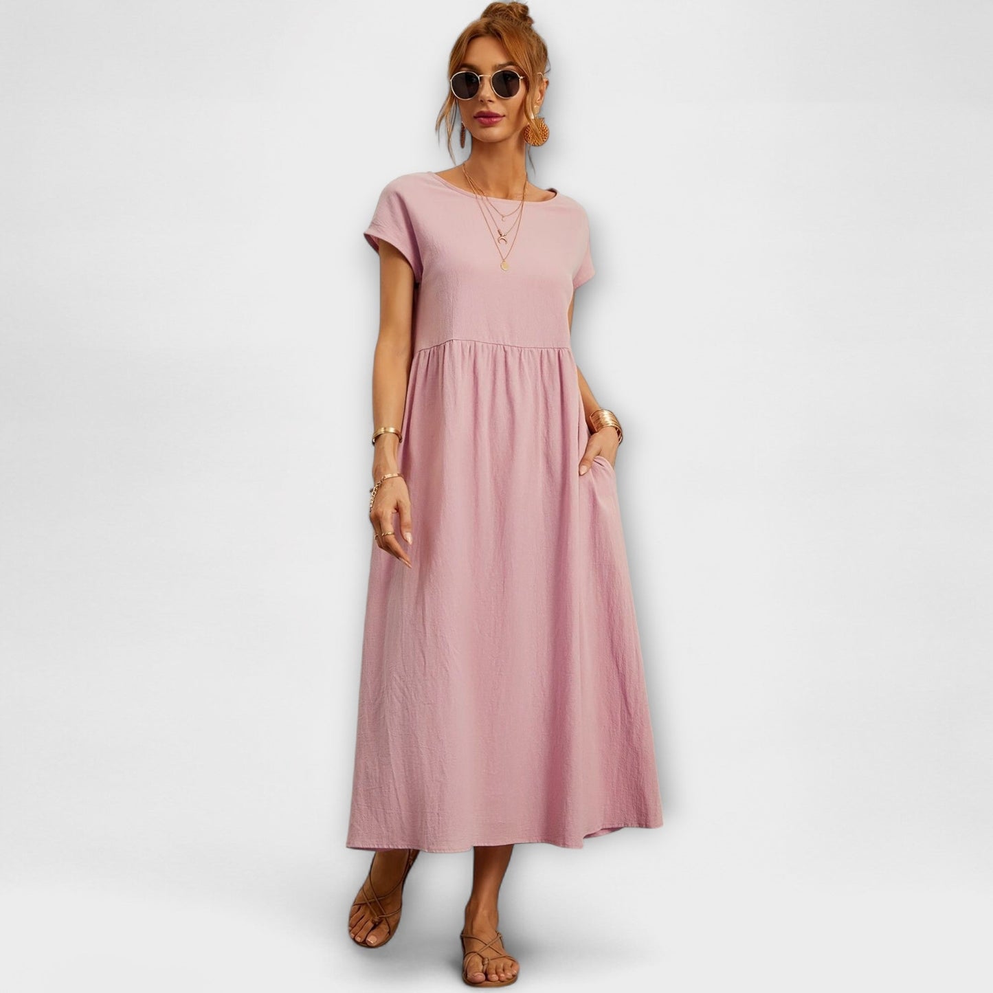 Magnolia – Rochie feminină elegantă cu farmec atemporal