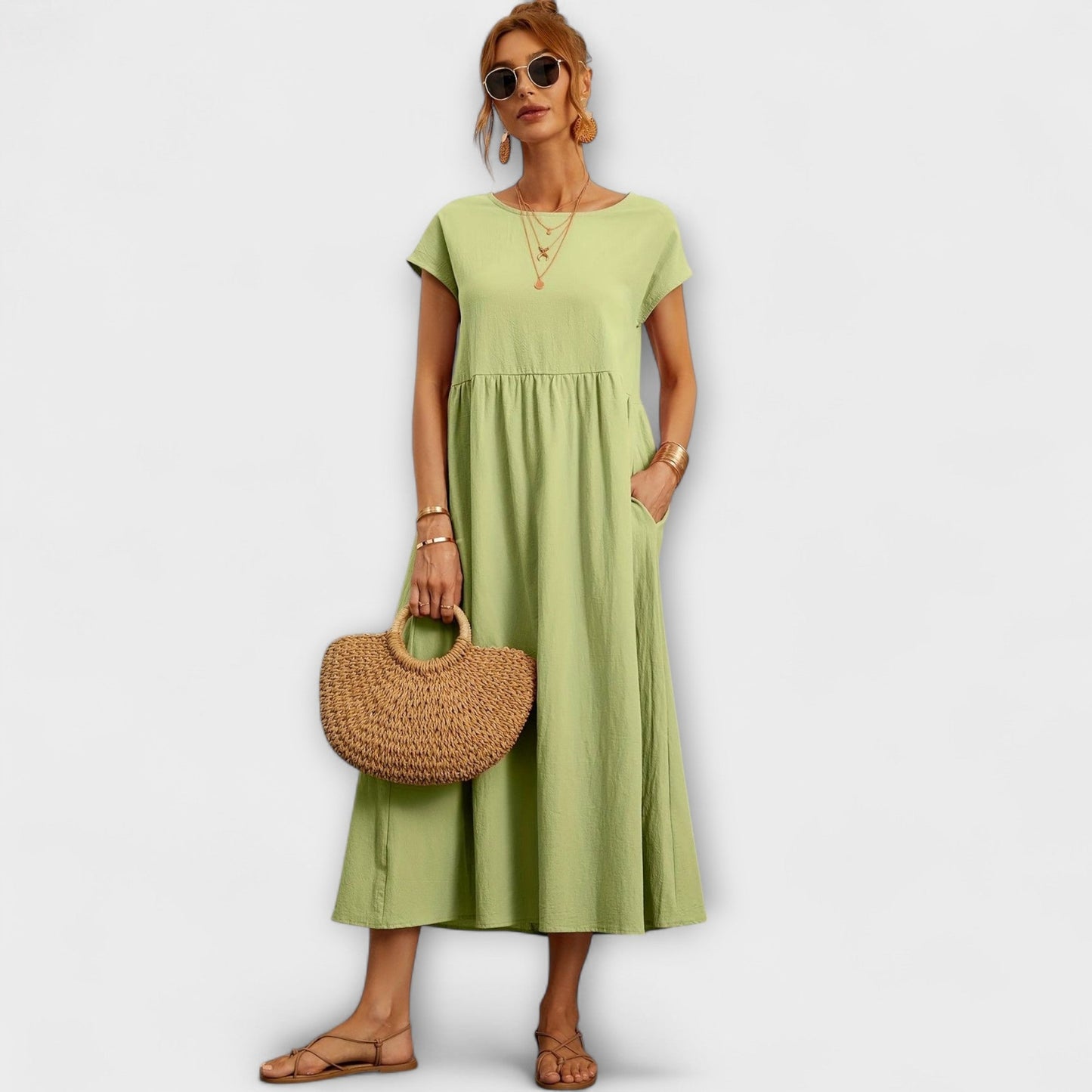 Magnolia – Rochie feminină elegantă cu farmec atemporal