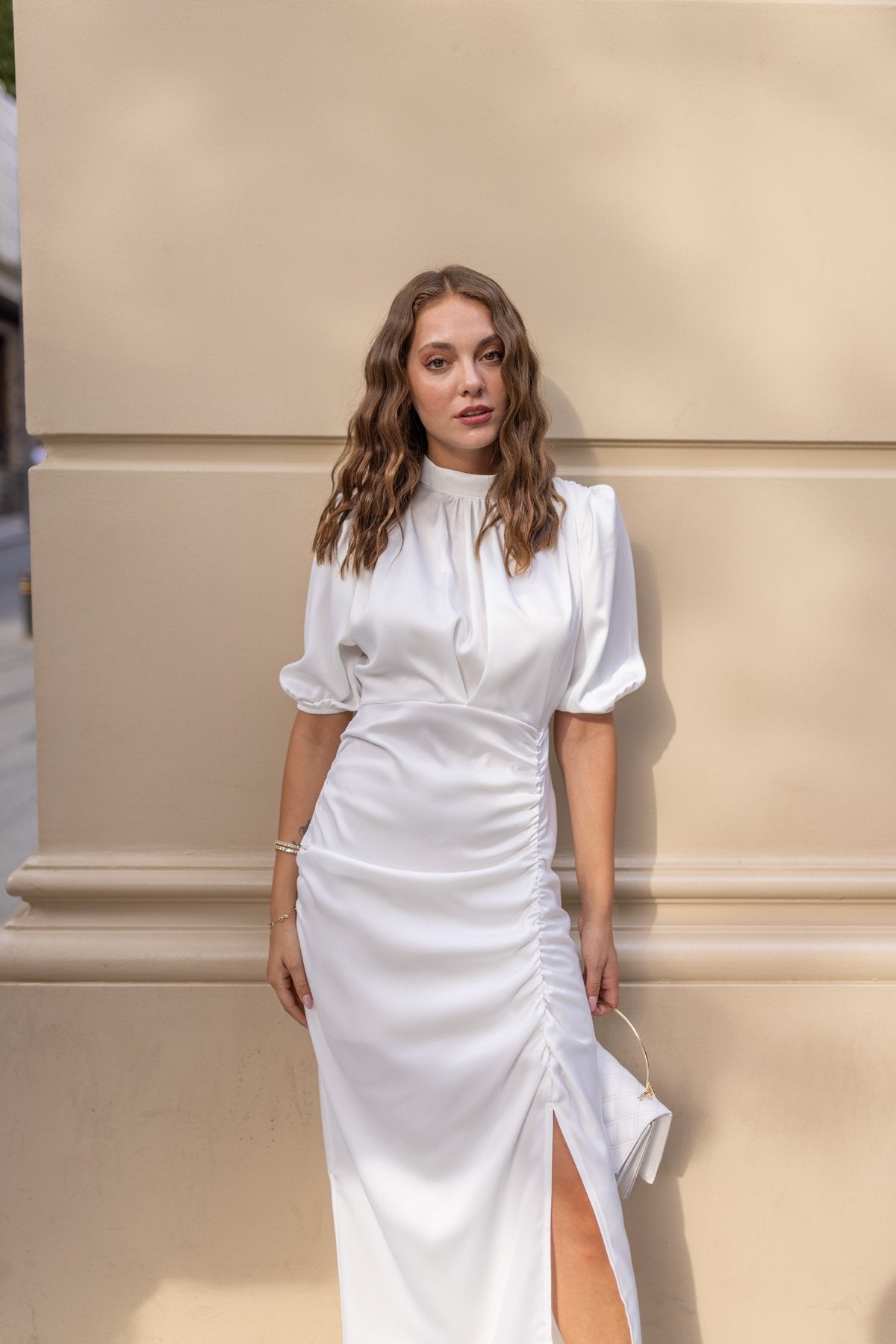 Liora - Rochie Lungă Fluidă și Luminoasă