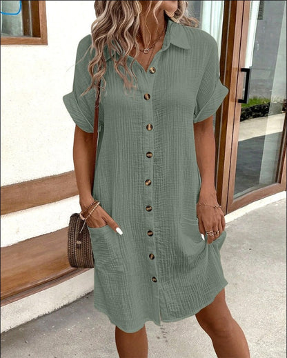 Melissa – Rochie de Vară Confortabilă și Relaxată