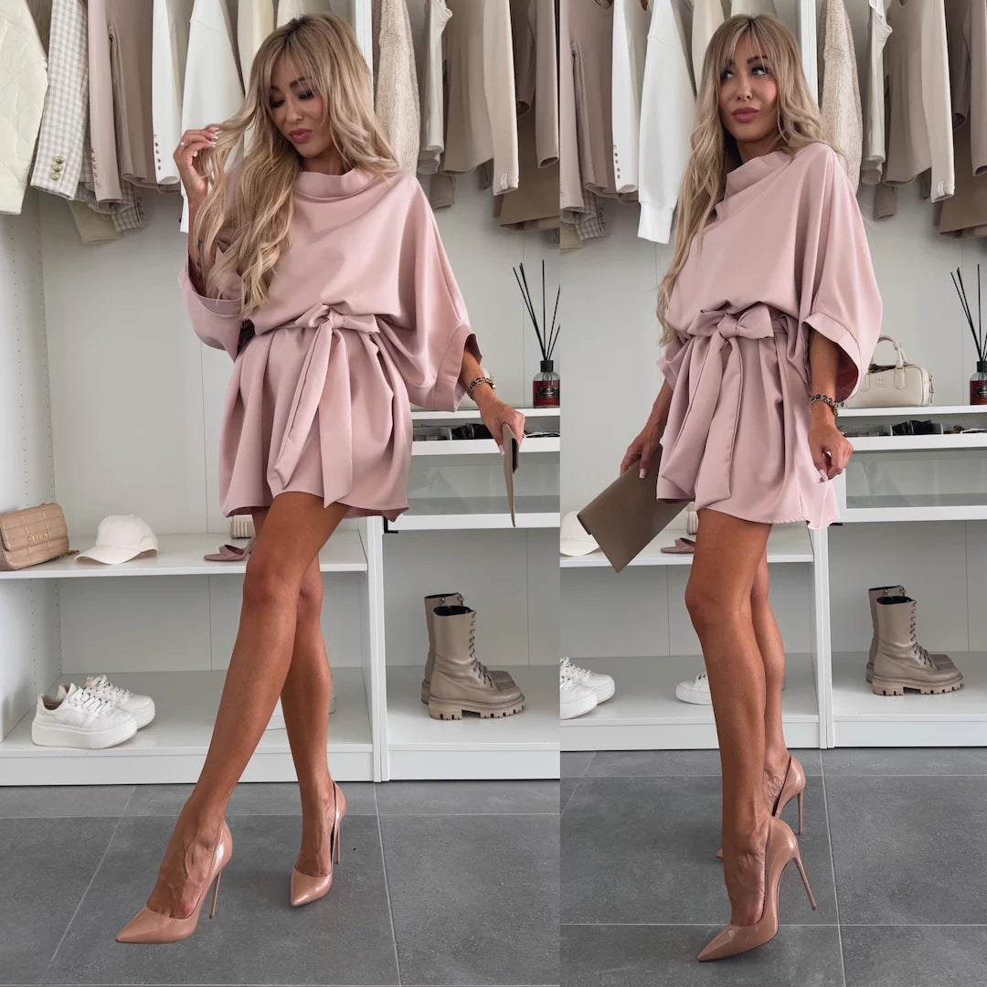 Léa – Rochie Elegantă cu Volane Bohème