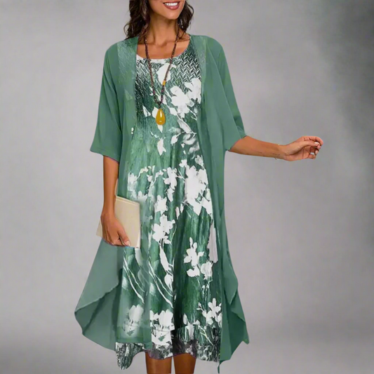 Karolína | Rochie elegantă cu flori