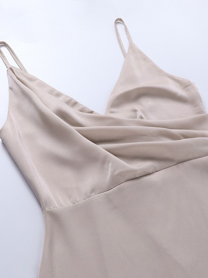 Roxy - Rochie Satinată