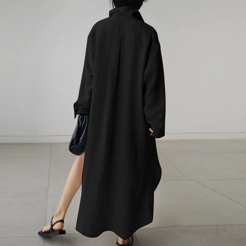 Marie - Rochie camasă oversize casual