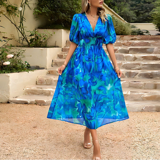 Paula™ | Adorabilă rochie cu decolteu în V