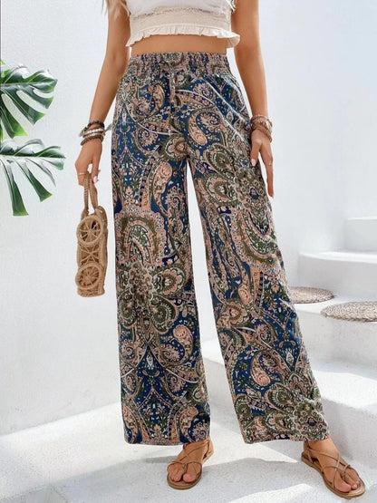Analyn | Pantaloni boho lărgi