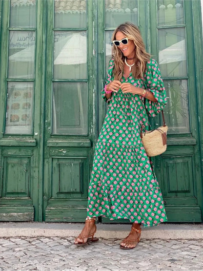 Aprilie | Rochie maxi Boho