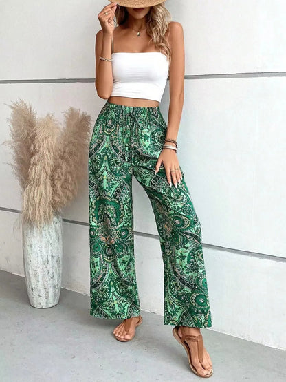Analyn | Pantaloni boho lărgi