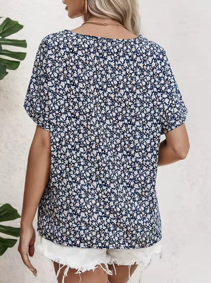 Verna | Bluză elegantă cu imprimeu floral