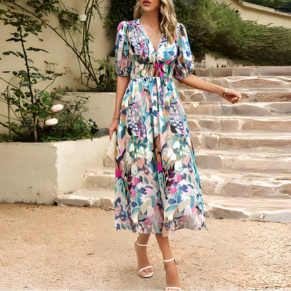 Paula™ | Adorabilă rochie cu decolteu în V