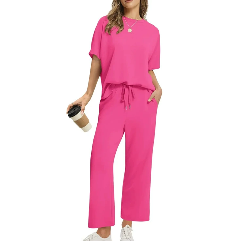 Marjorie – Set de relaxare cu top și pantaloni