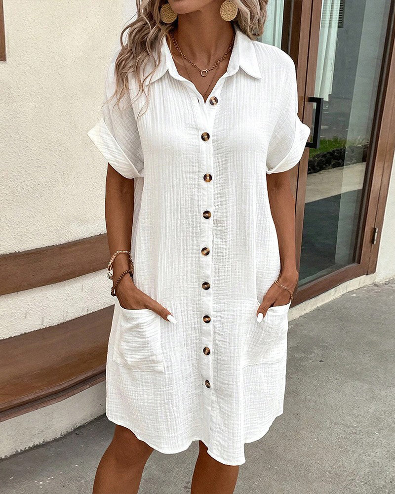 Melissa – Rochie de Vară Confortabilă și Relaxată