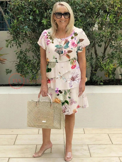 Venus | Rochie cu cascada de plante