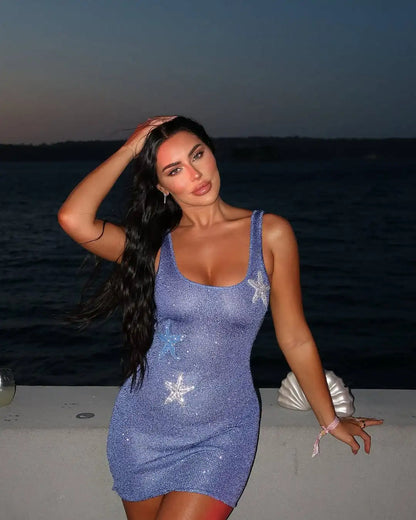 Rita – Rochie mini strălucitoare