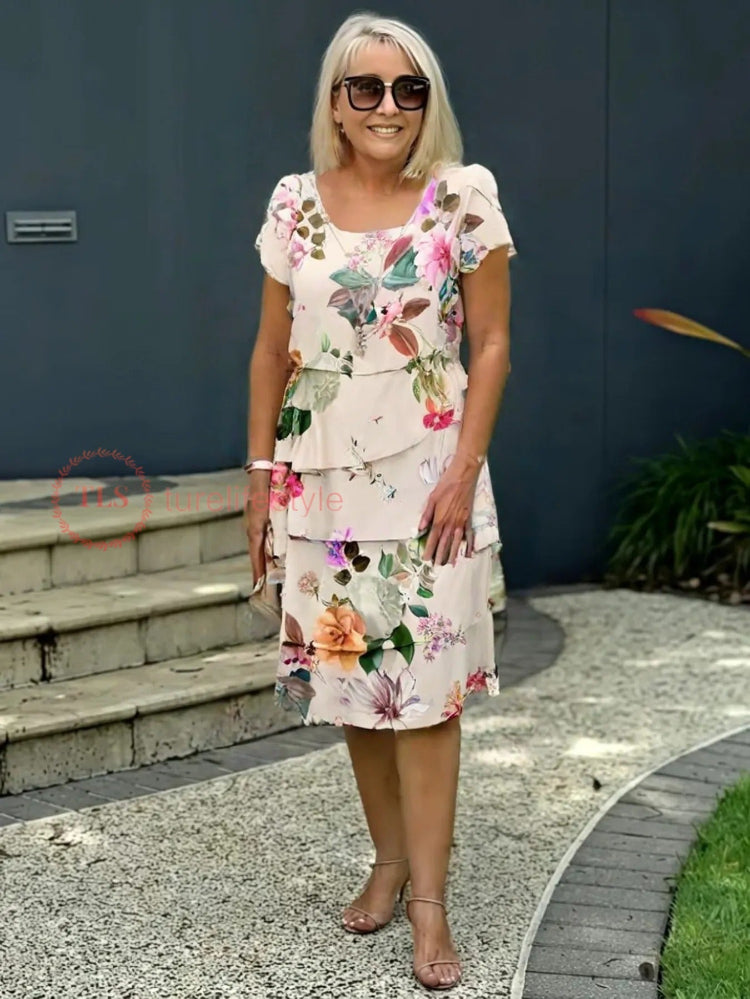 Venus | Rochie cu cascada de plante