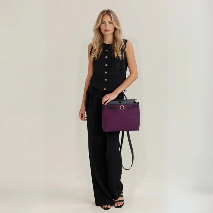 Anita – Set casual din in artizanal