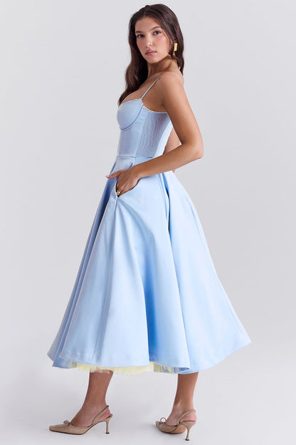 Cindy – Rochie midi din tull