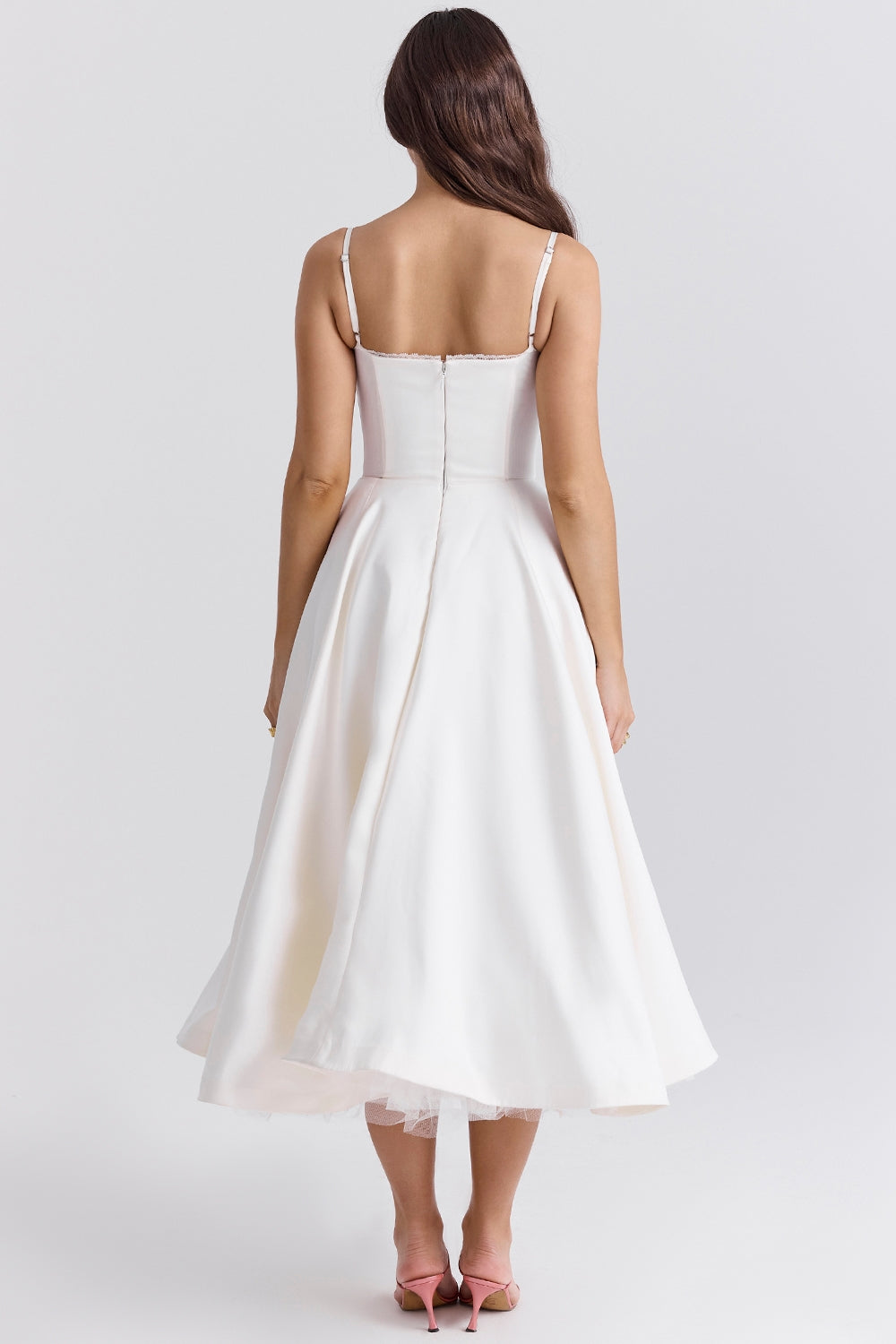 Cindy – Rochie midi din tull