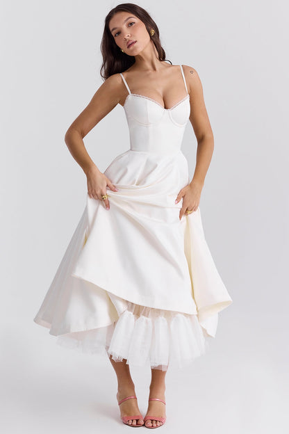 Cindy – Rochie midi din tull