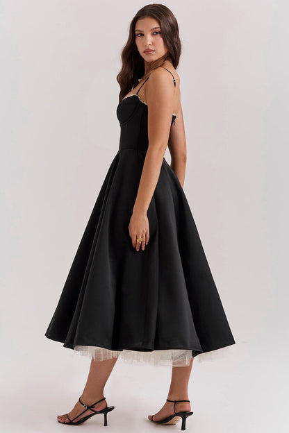 Cindy – Rochie midi din tull
