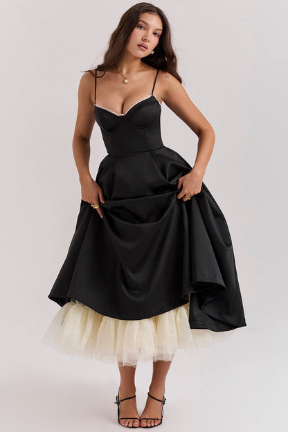 Cindy – Rochie midi din tull