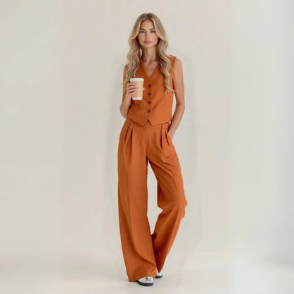 Anita – Set casual din in artizanal