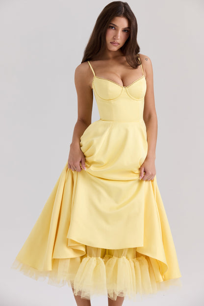 Cindy – Rochie midi din tull