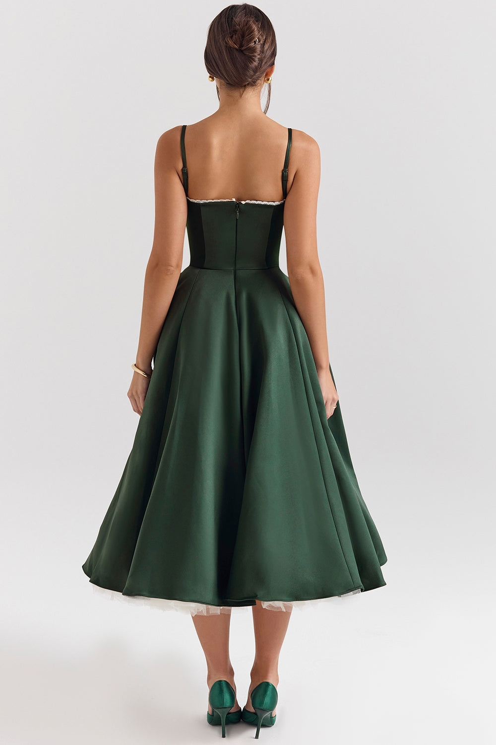 Cindy – Rochie midi din tull
