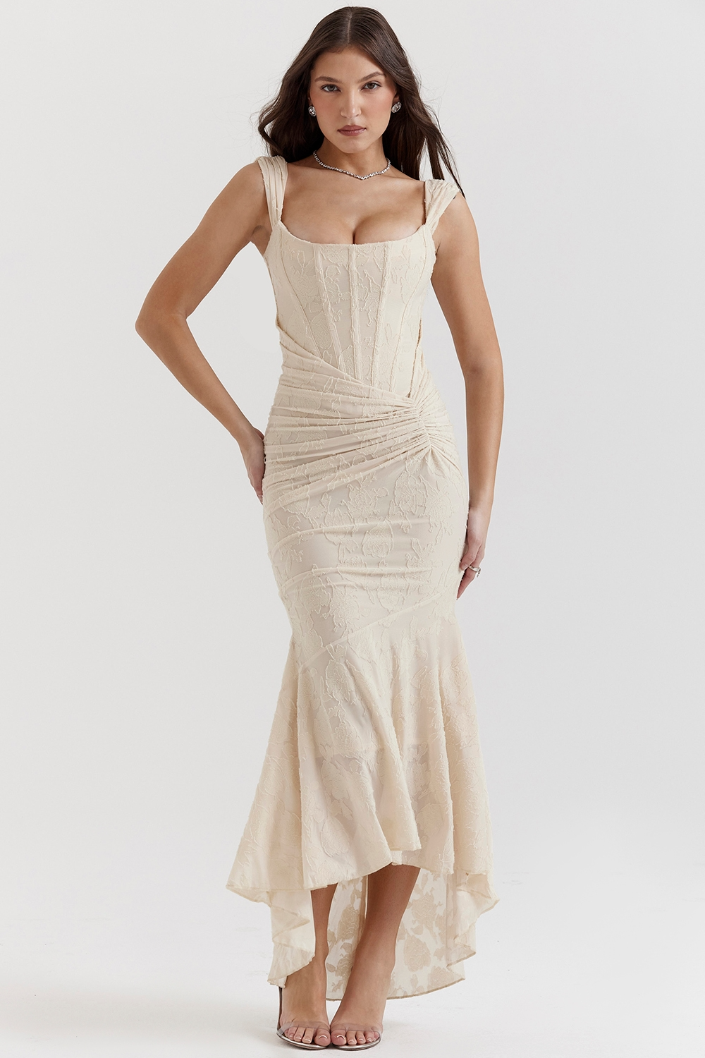 Carisia - Rochie Lungă Elegantă