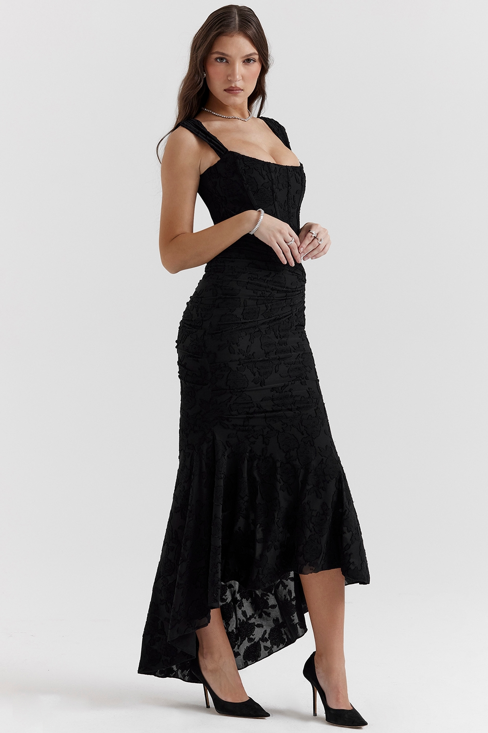 Carisia - Rochie Lungă Elegantă