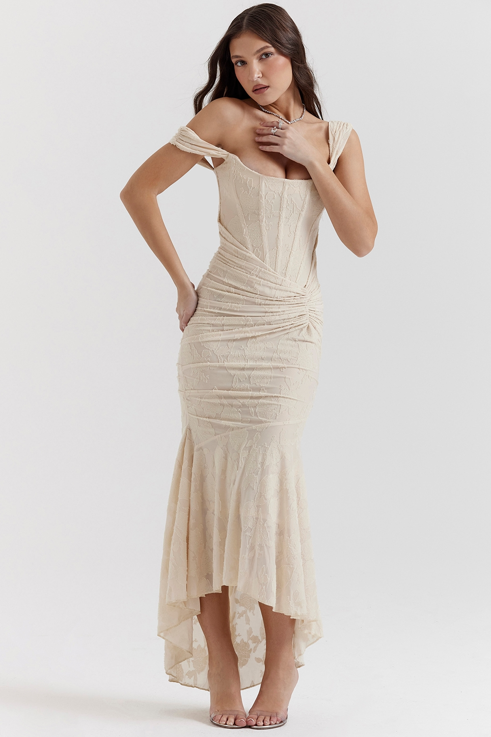 Carisia - Rochie Lungă Elegantă
