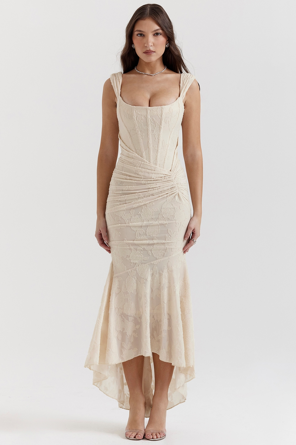 Carisia - Rochie Lungă Elegantă
