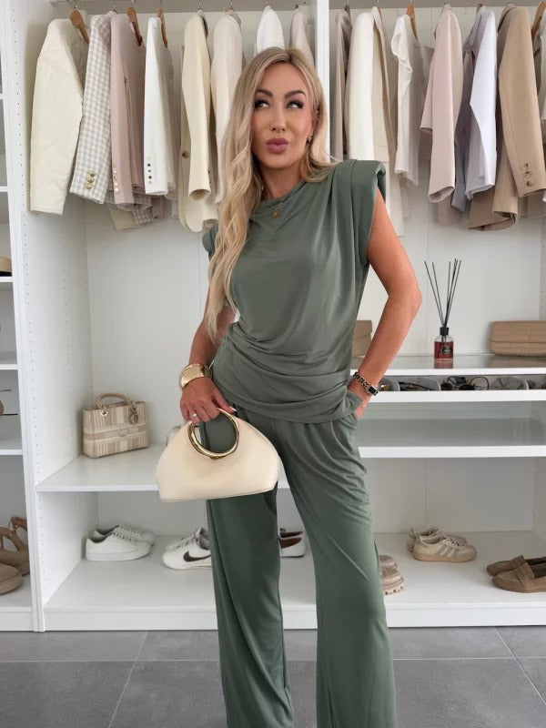 Noelle – Bluză și pantaloni